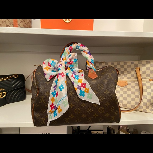 Louis Vuitton Handbags - More pics of speedy except with scarf